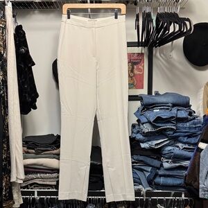 H&M Cream Boot Cut Pants
